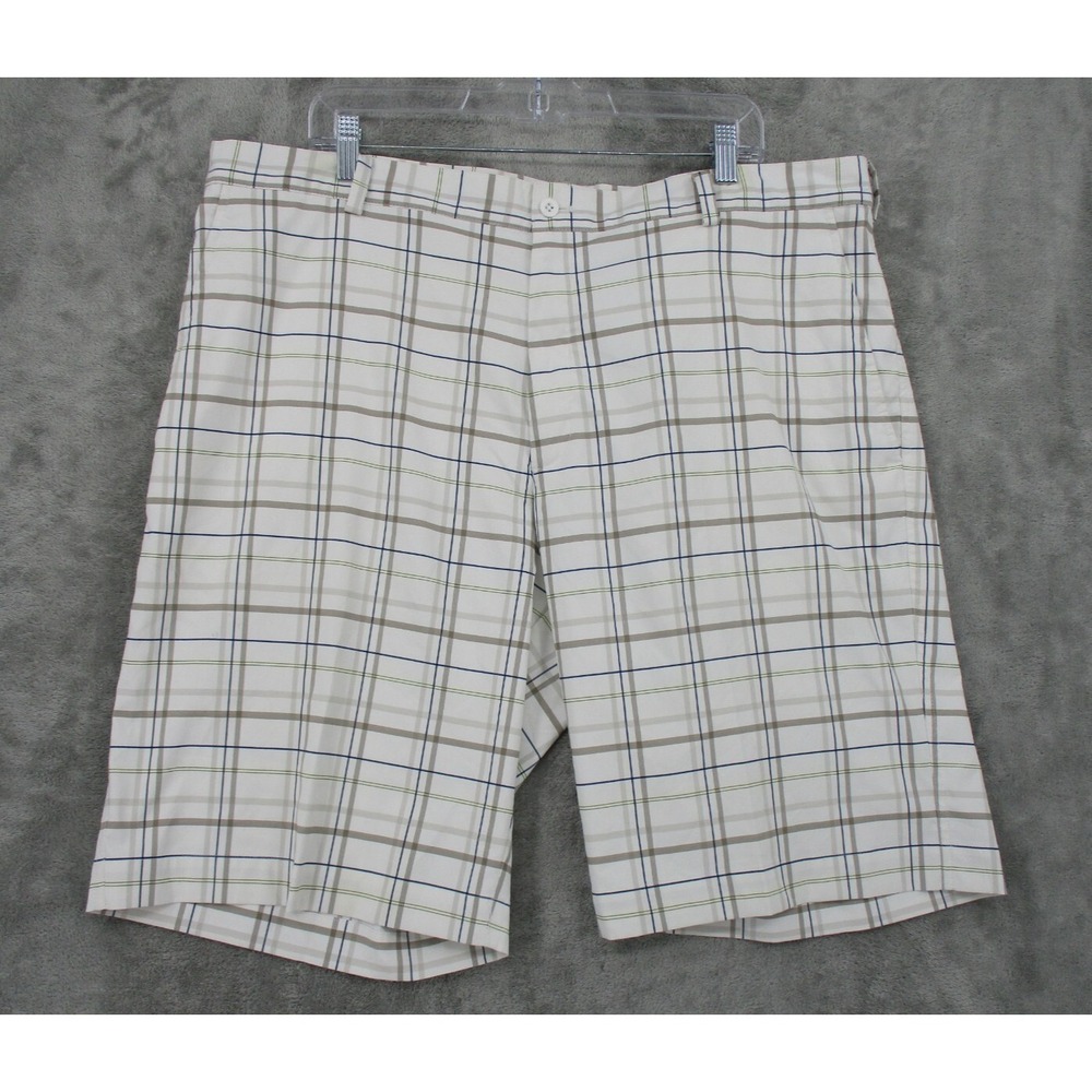 Nike Shorts Mens Size 40 Golf Plaid Pockets Athleisure Outdoor Athletic Pocket